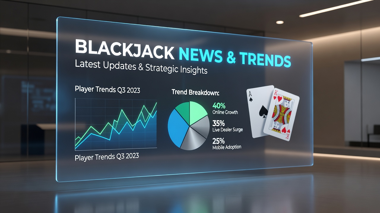 Online blackjack table with digital cards and casino interface elements